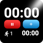 Stopwatch and lap timer app for Android